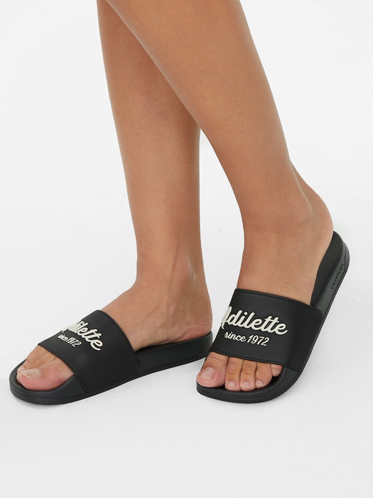 Adilette Shower Slides Black