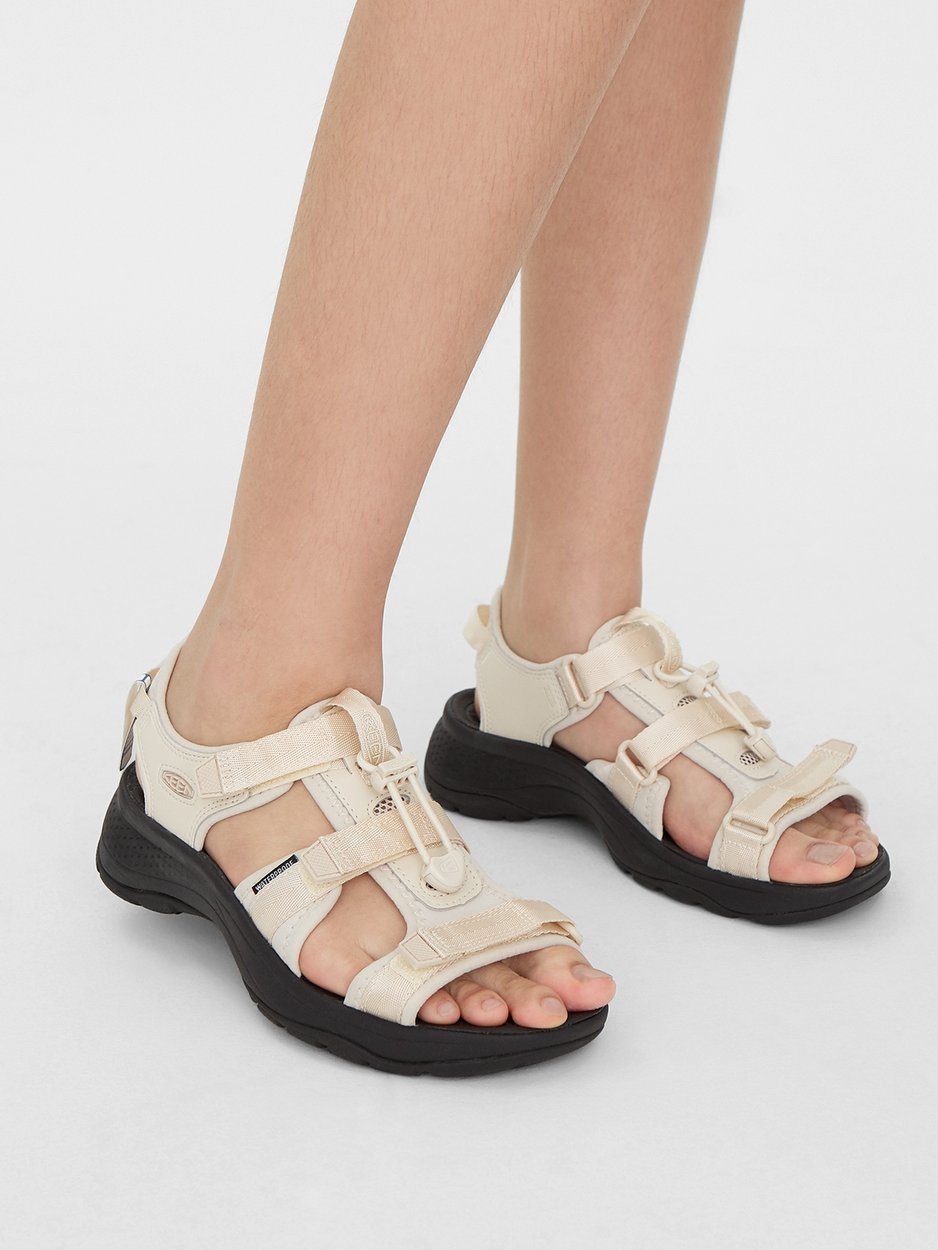 Keen Sandals Women ASTORIA WEST OPEN TOE WOMEN, Desert Sage/castor