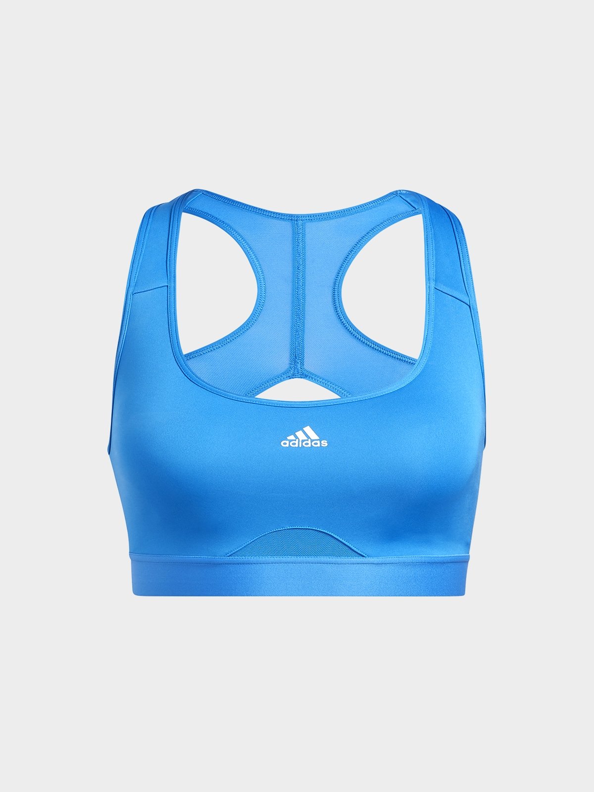 Powerreact Training Medium Support Bra Blue Pomelo Fashion