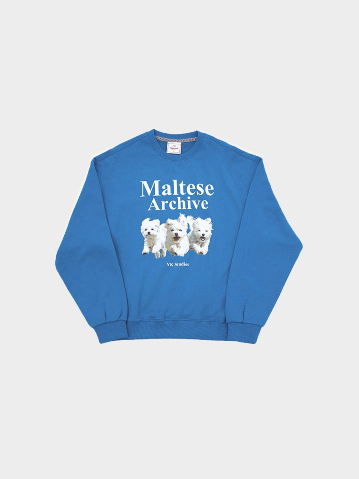 WAIKEI★Maltese archive sweatshirts MUSINSA | WAI KEI MALTESE ARCHIVE SWEATSHIRT BLACK