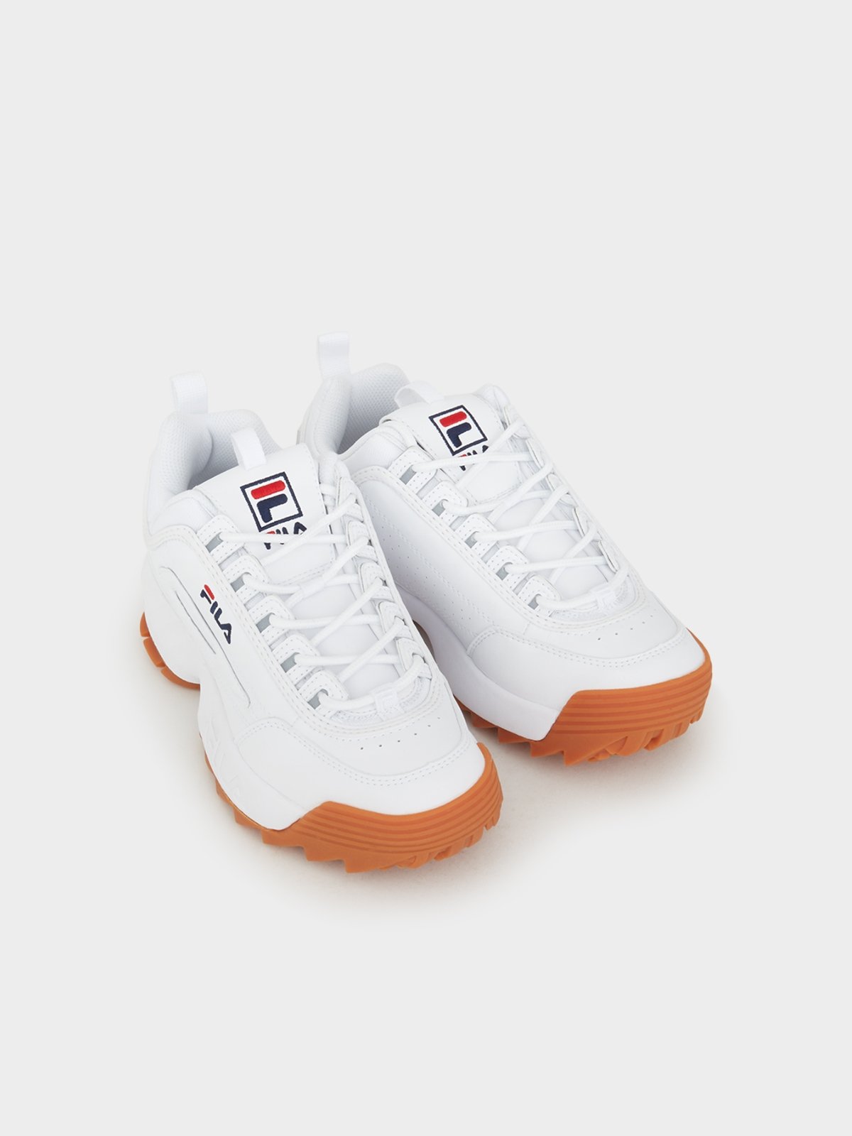 Disruptor 2 Premium White Brown Pomelo Fashion