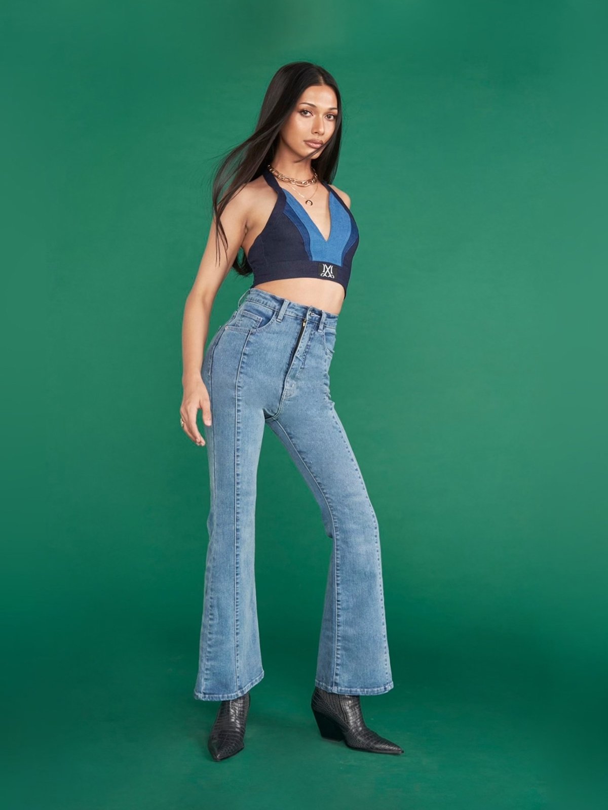 H and hotsell m flared jeans