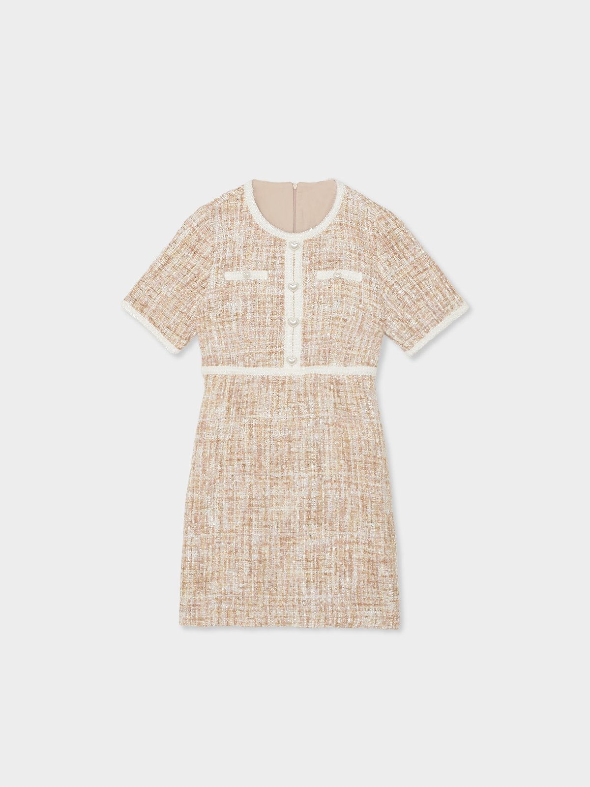 H&m best sale tweed dress