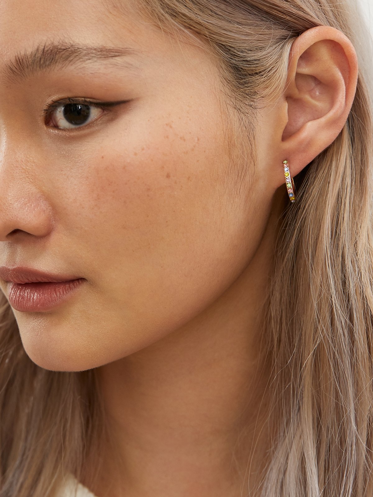 Mixed Earrings Set Gold