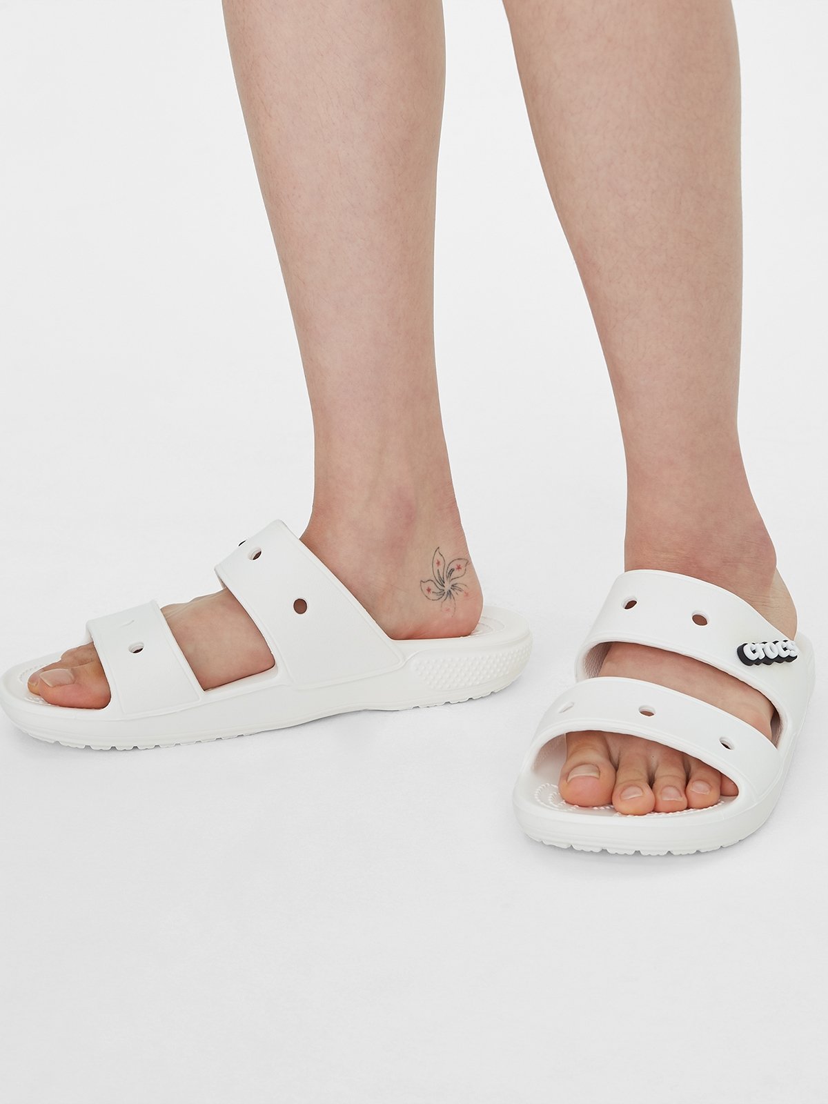 Birkenstock sales crocs white