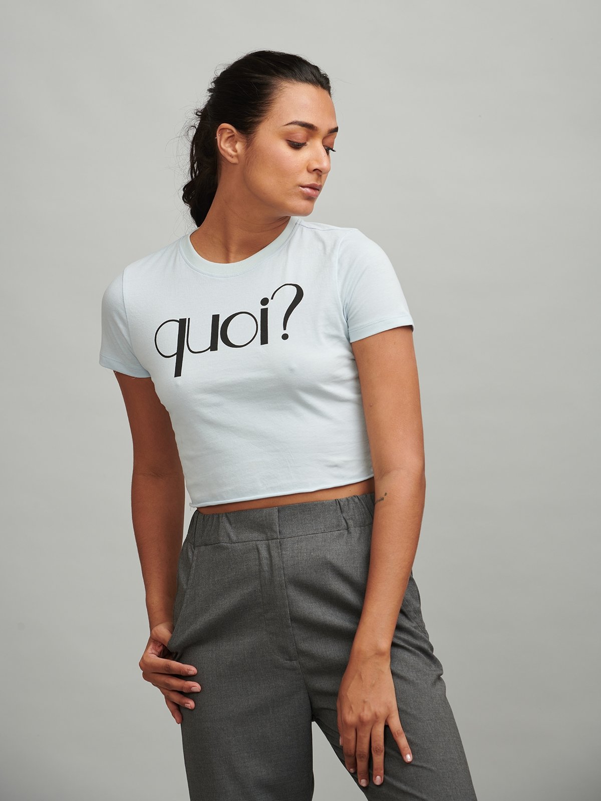 What Tee White Pomelo Fashion