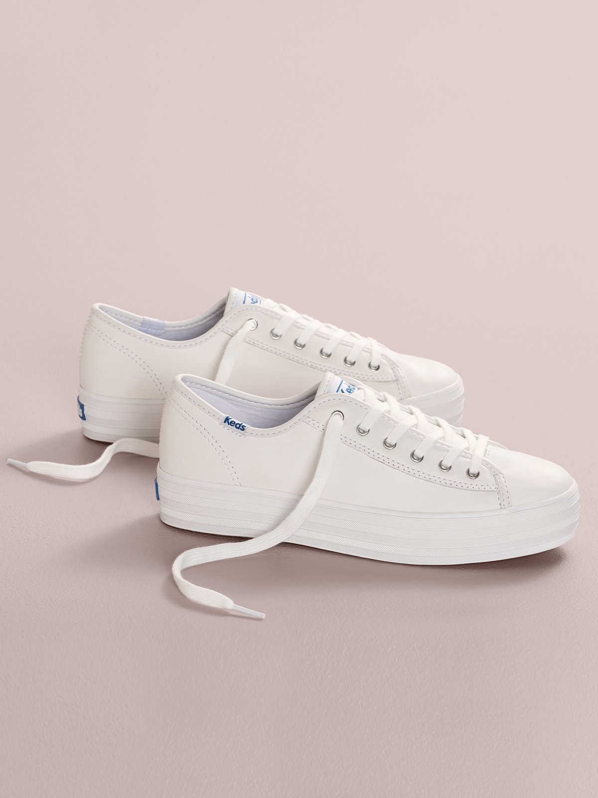 Triple Kick Leather White
