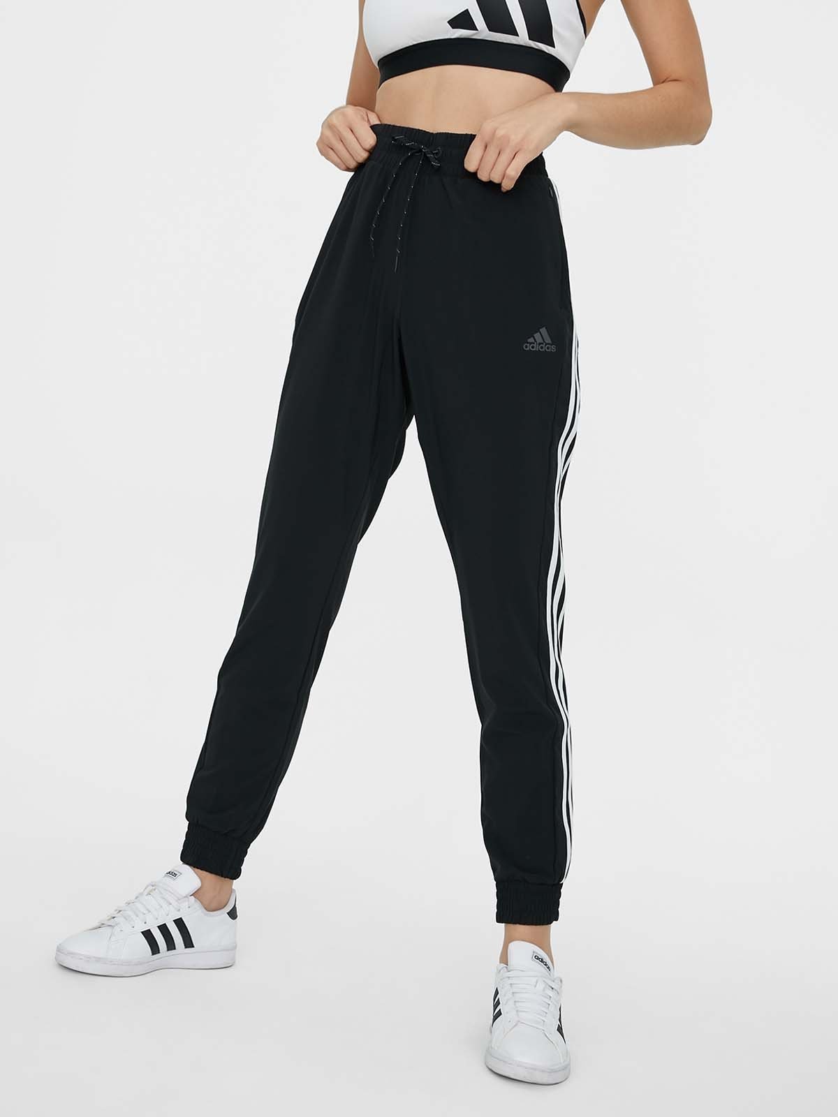 Performance Joggers - Black/White - Pomelo Fashion
