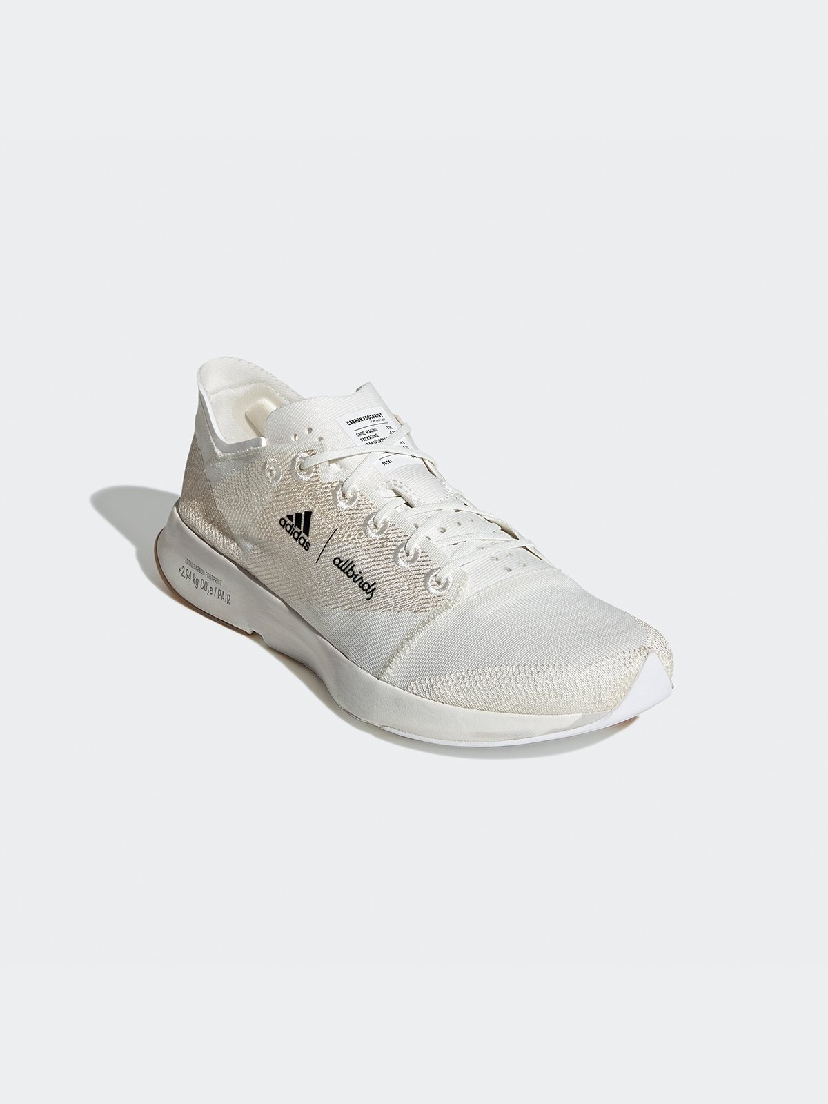 Adidas x Allbirds Non Dyed Core Black Clear Brown Pomelo Fashion
