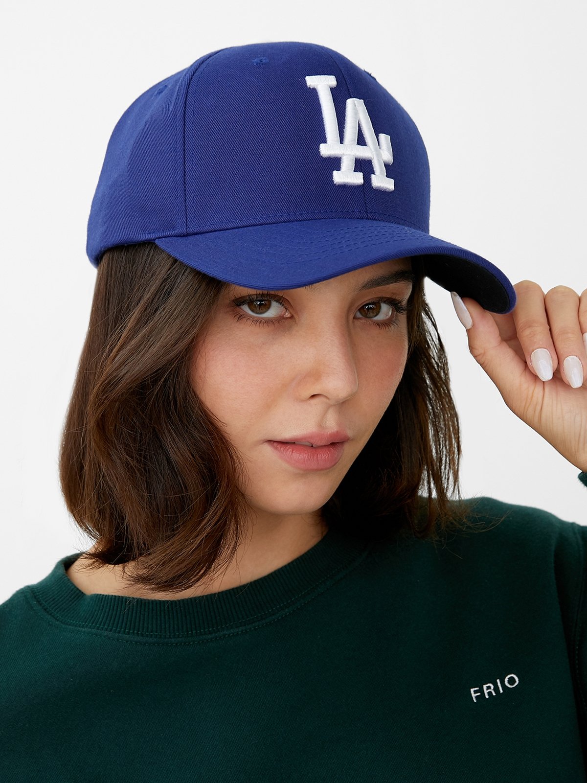 Los Angeles Dodgers Captain Structured Ball Cap Blue Pomelo
