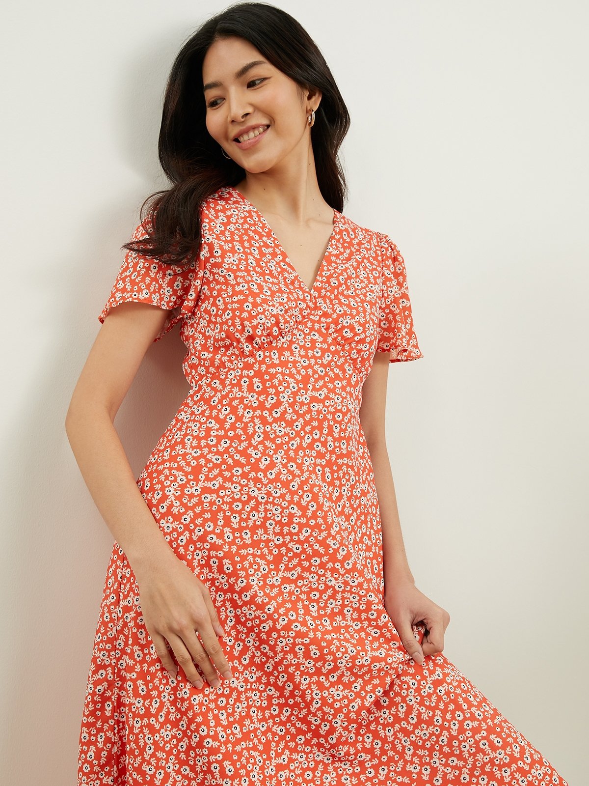 print dresses for fall PRETTYGARDEN Women's Floral Bodycon Maxi Dress Fall Elegant Mesh Long main image 1