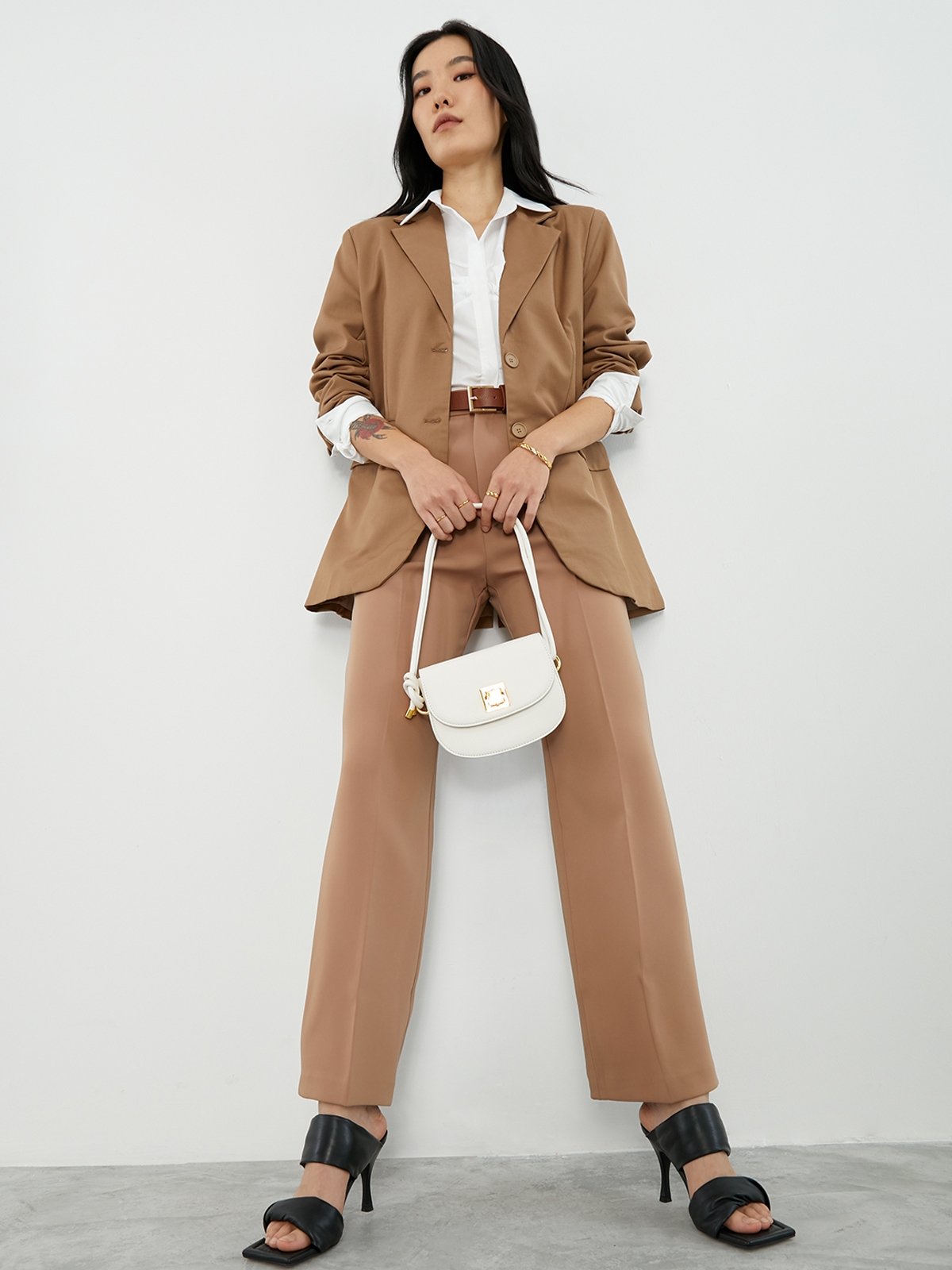 Front flap crossbody bag outlet