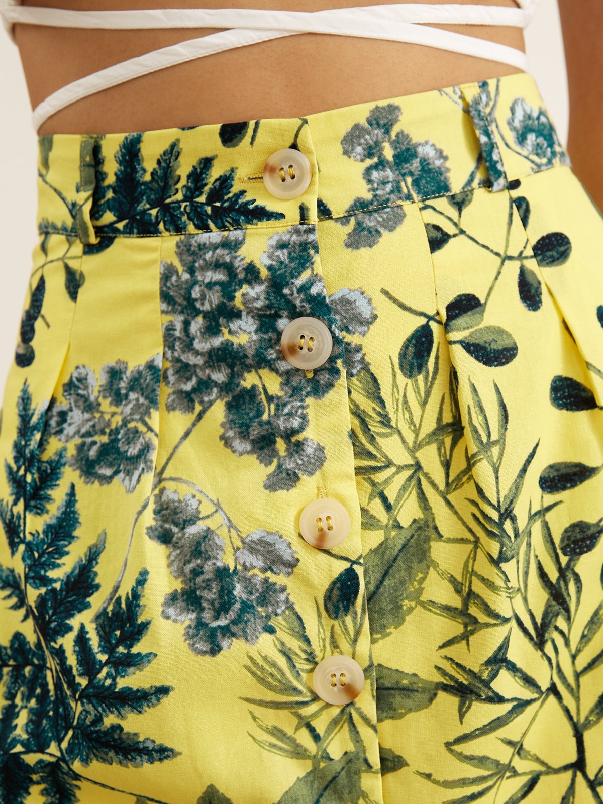 Clara velvet discount skirt spectra yellow