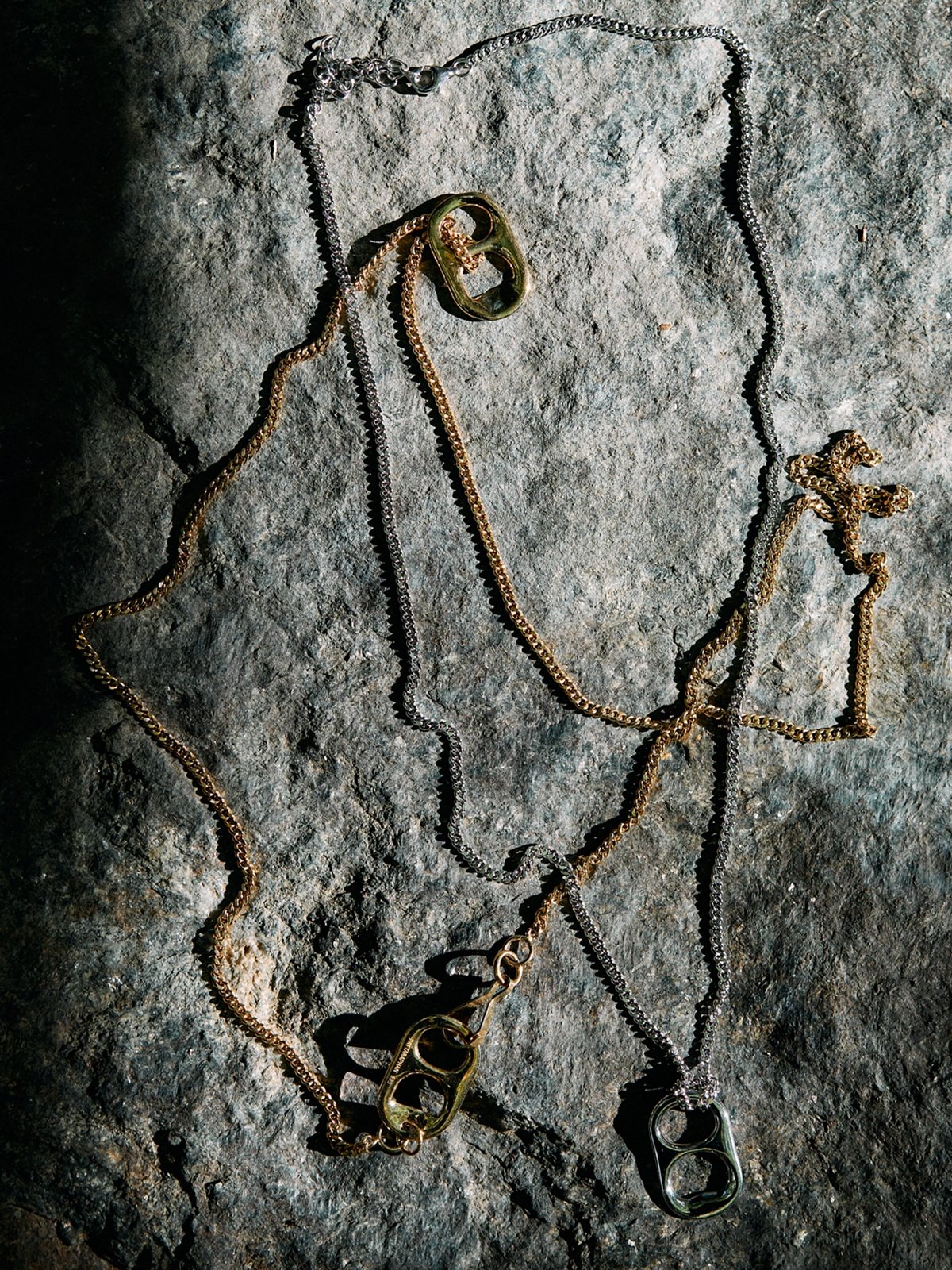 สร้อยคอ รุ่น High Pressure สีทอง Pomelo Fashion