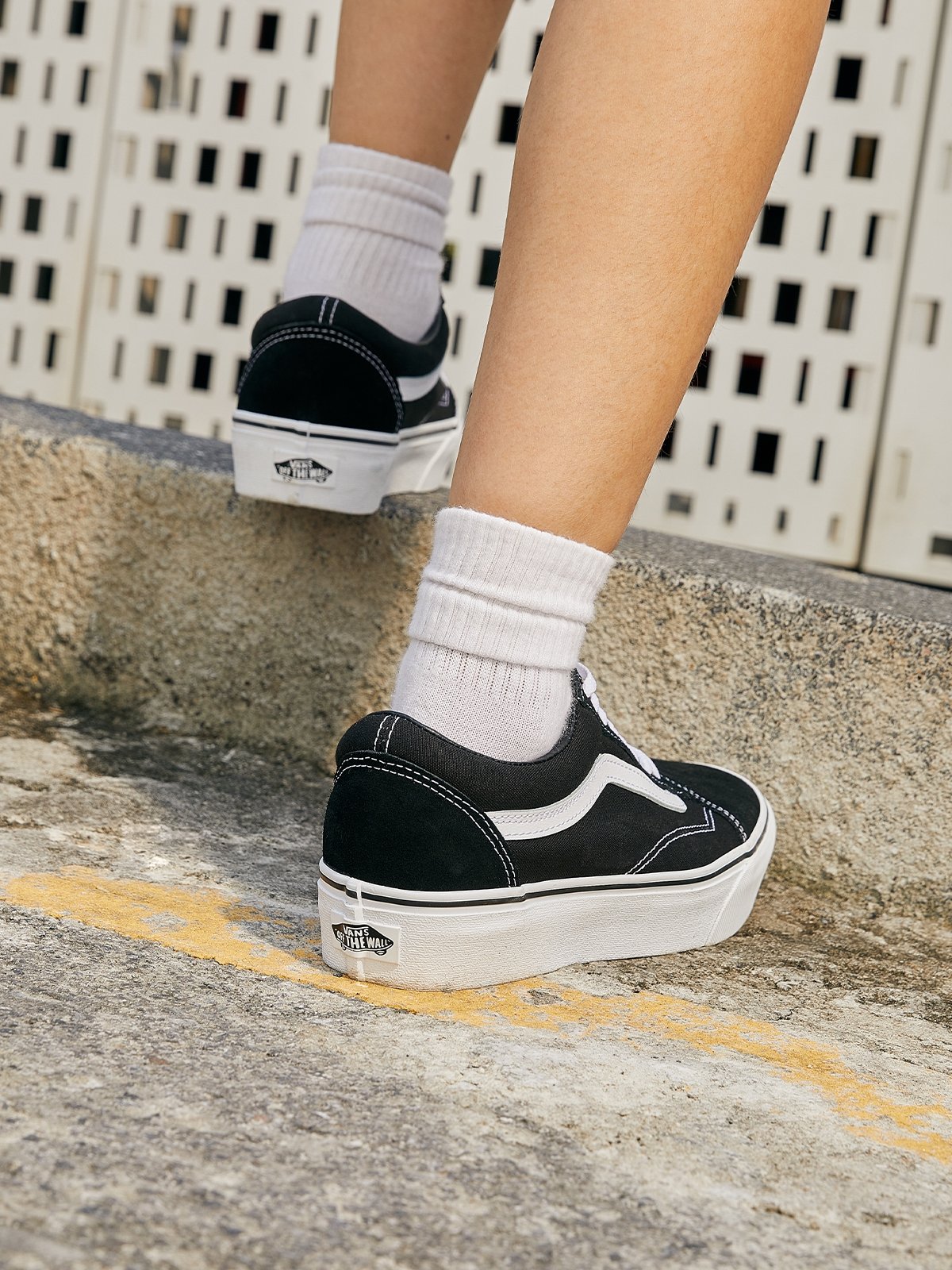 Vans alte platform indossate store