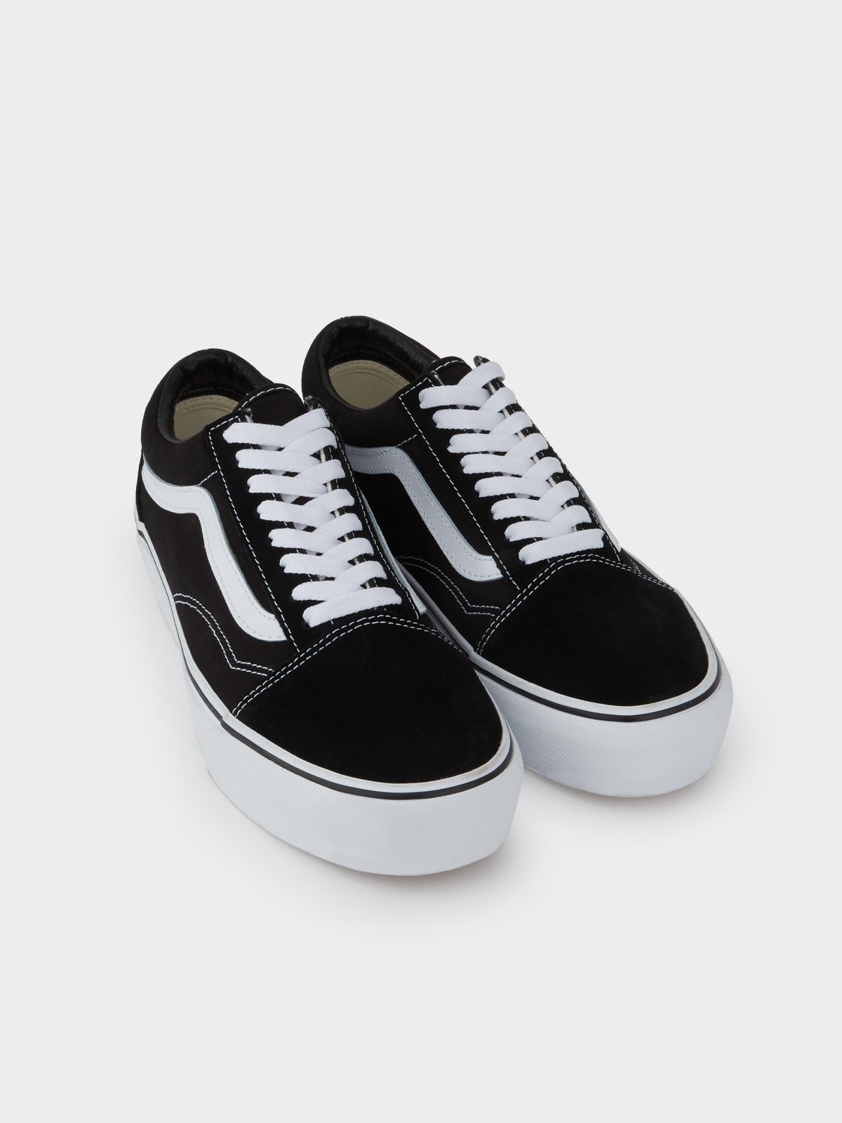 Old Skool Platform Black White Pomelo Fashion