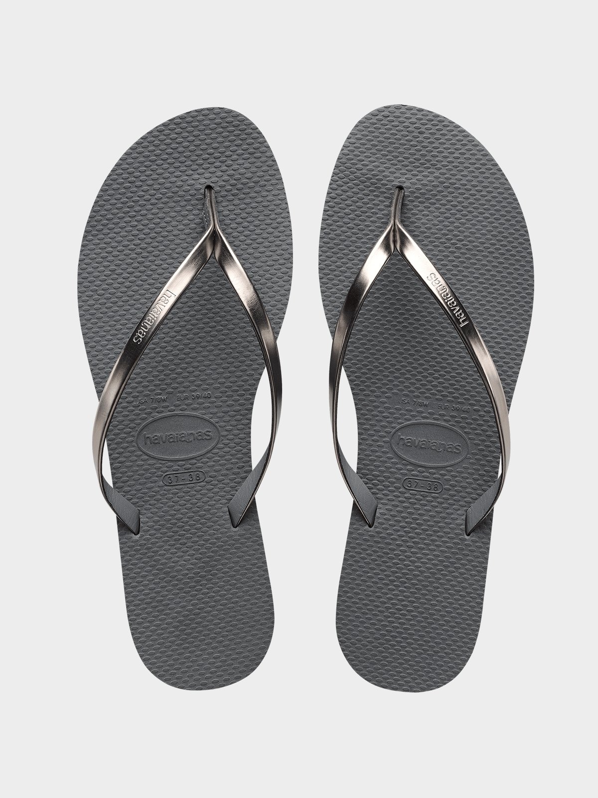 Havaianas you best sale metallic black