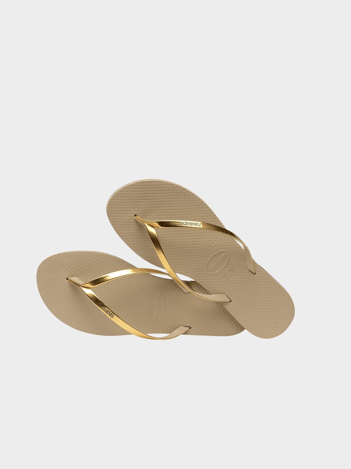 Havaianas you metallic on sale gold