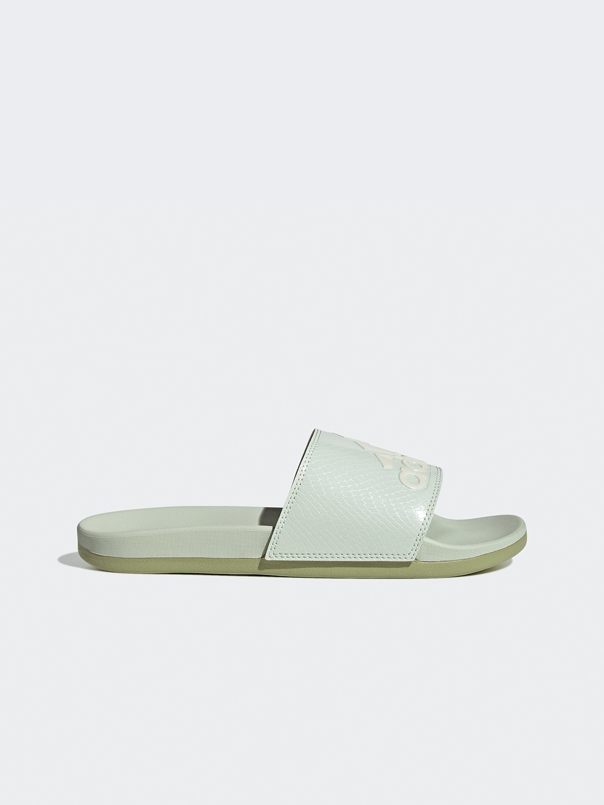Adilette linen green sale