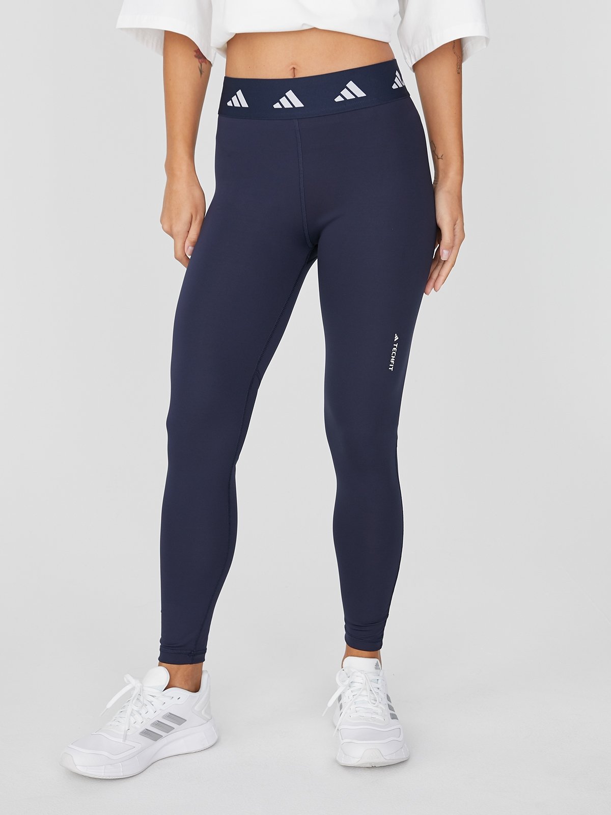 Techfit 7 8 Leggings Legend Ink White Pomelo Fashion