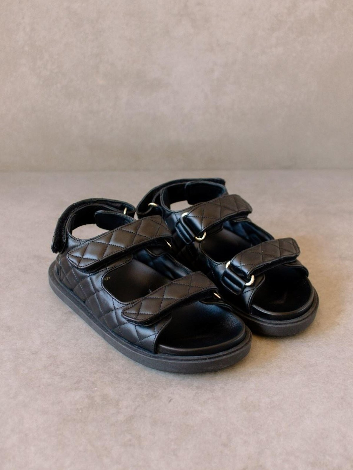 Hook and loop shop sandals