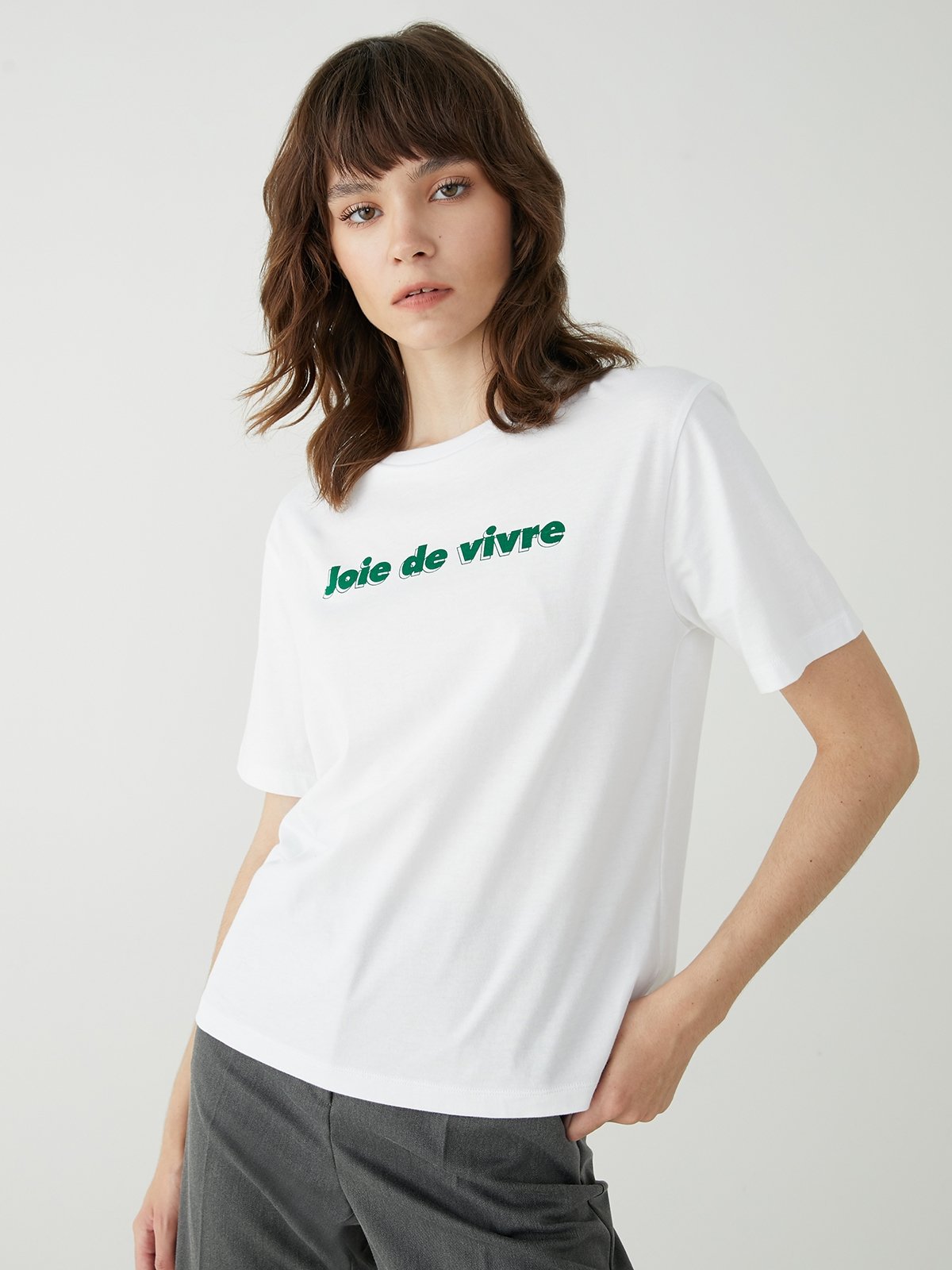 Graphic Short Sleeve Tee White