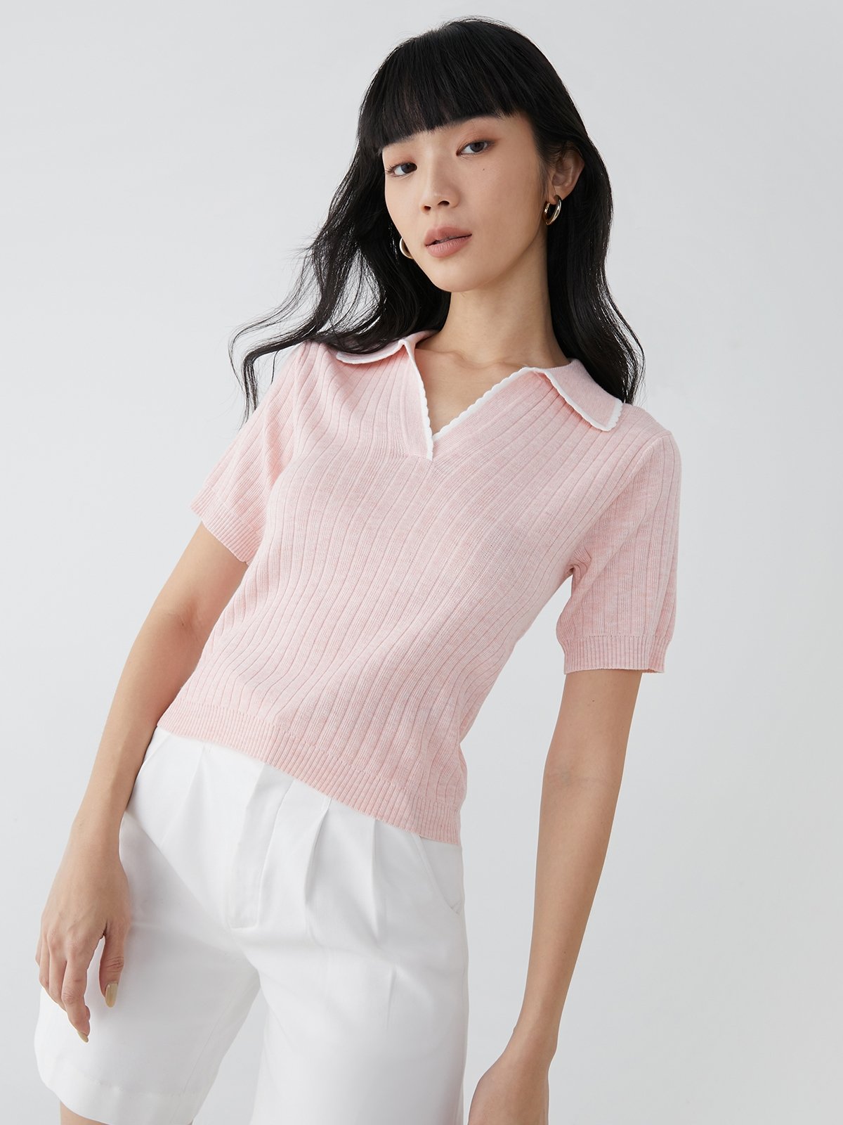 Point One Girl Pomelo Mini Blouse Wanita main image 0