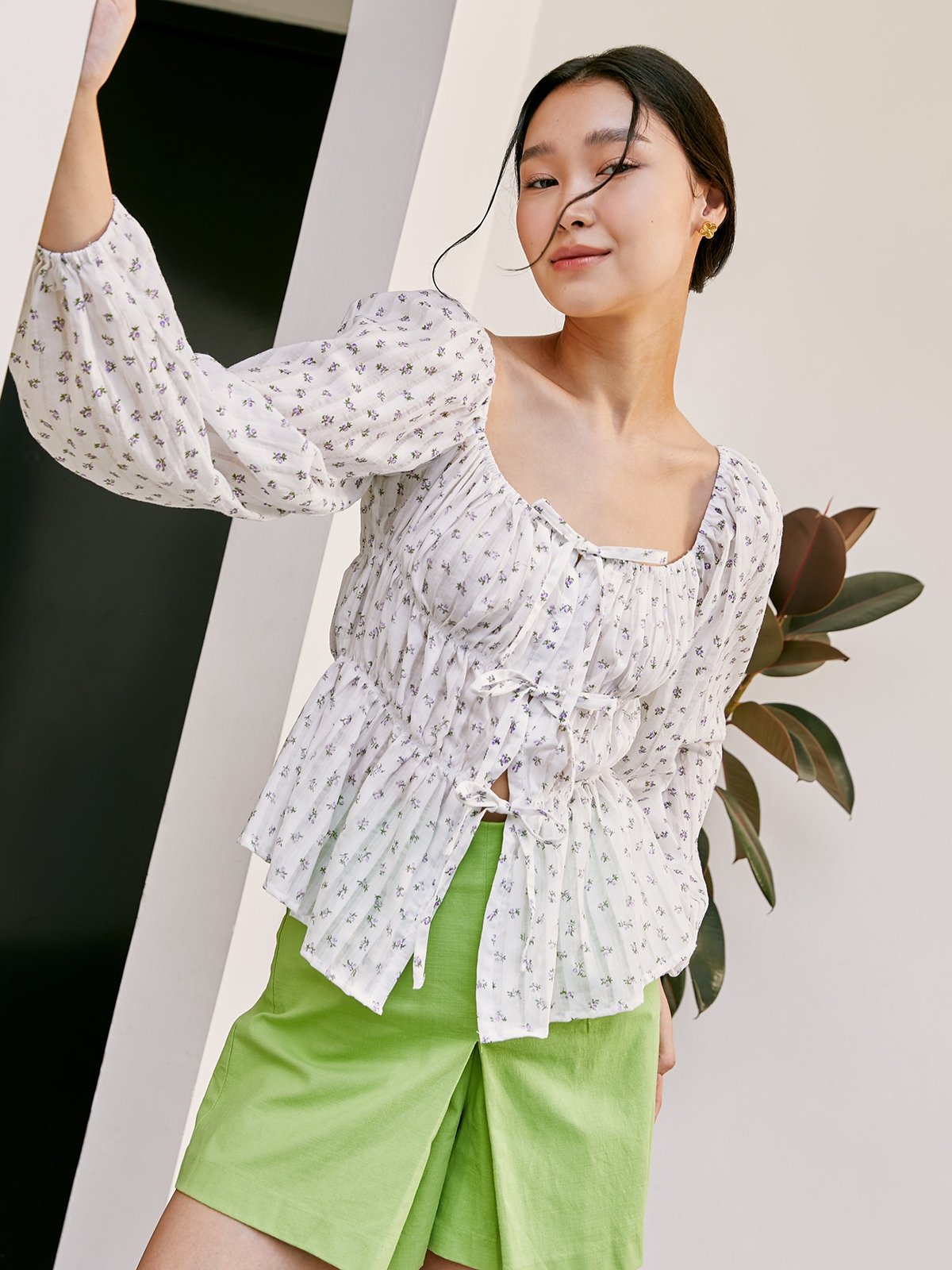Smock shop style tops