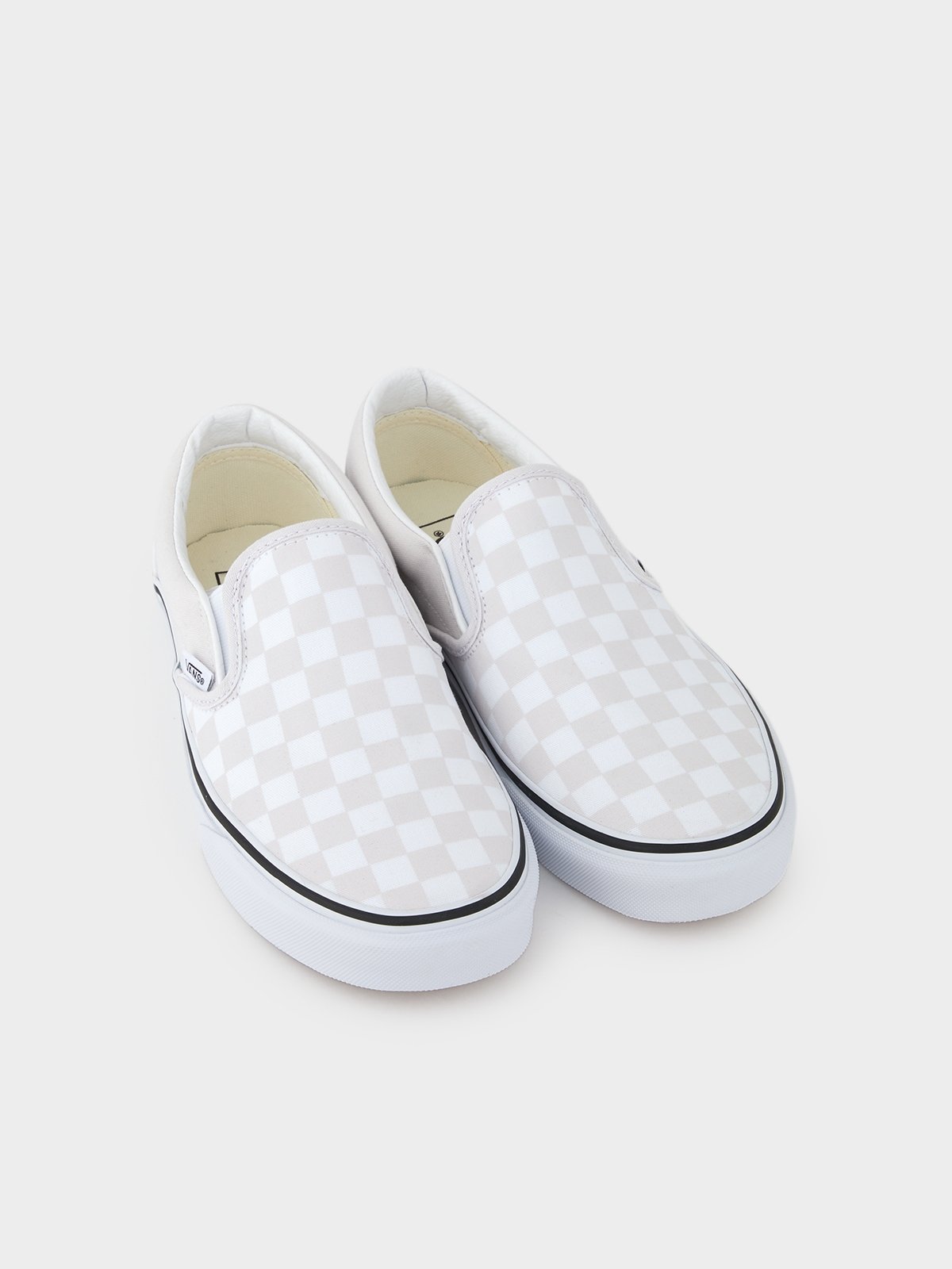 Classic Slip On Checkerboard Languid Cloud Pomelo Fashion