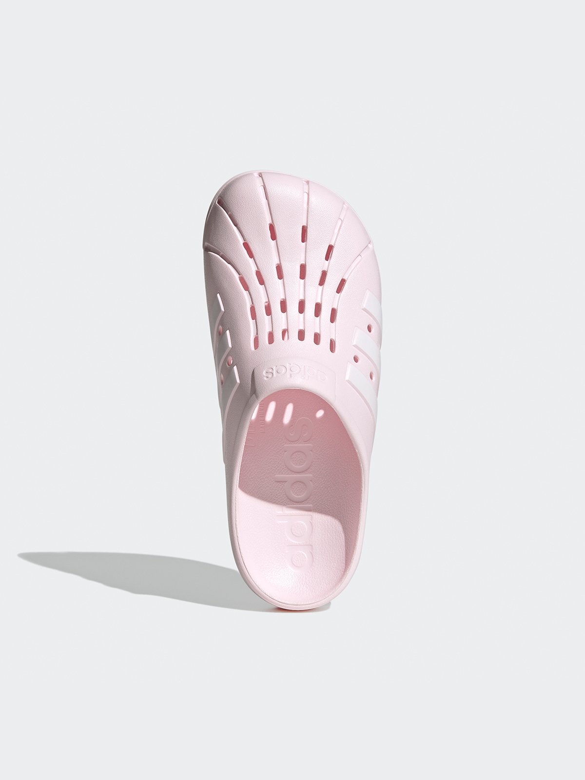 Adilette Clogs Almost Pink/ Ftwwht/ Almost Pink Pomelo Fashion