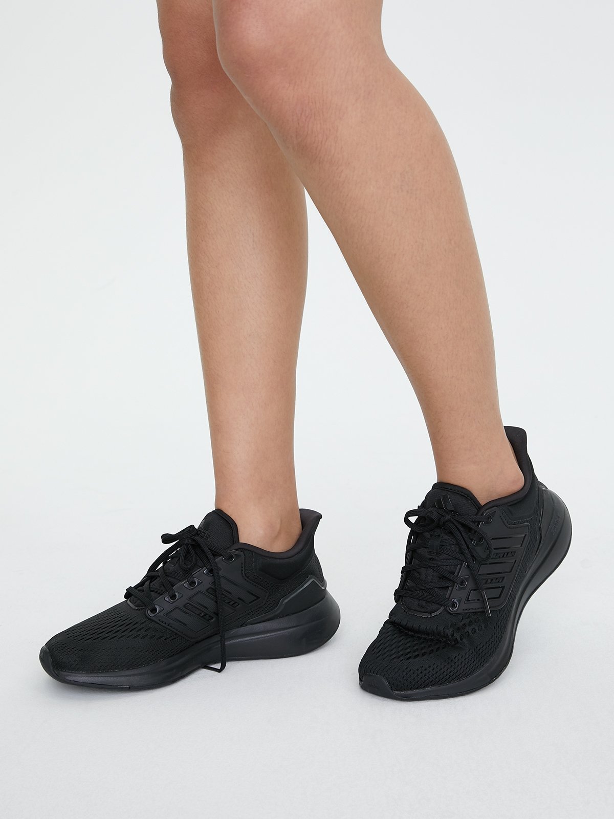 EQ21 Run Shoes - Core Black/Core Black/ Core Black - Pomelo Fashion