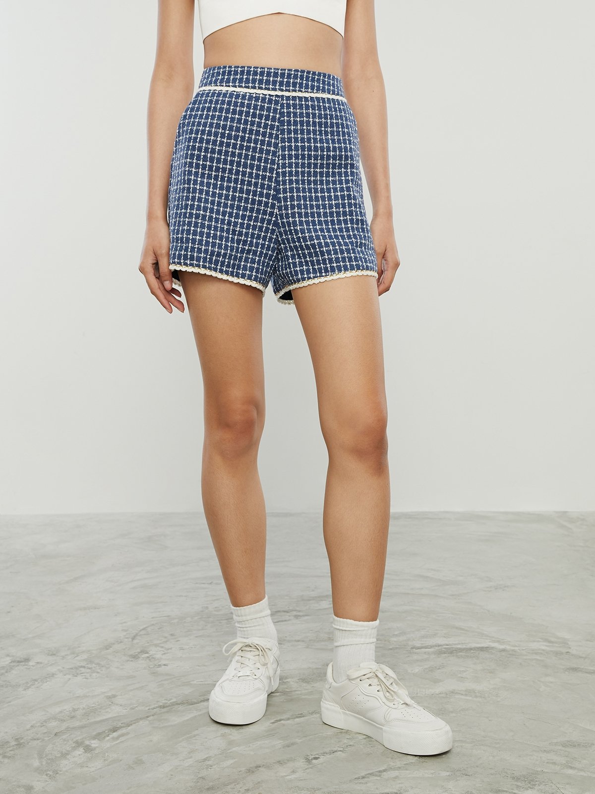 Checkered shorts deals