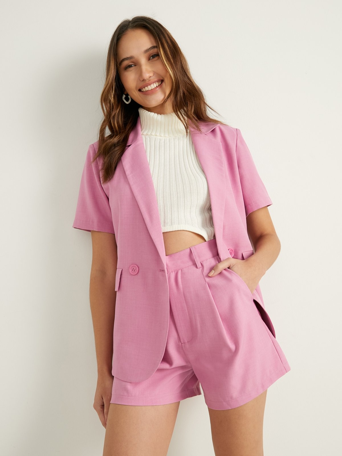 Blazer short sleeve new arrivals
