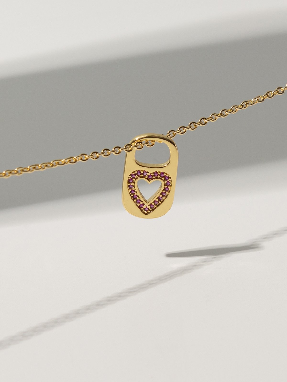 Poppy heart necklace deals