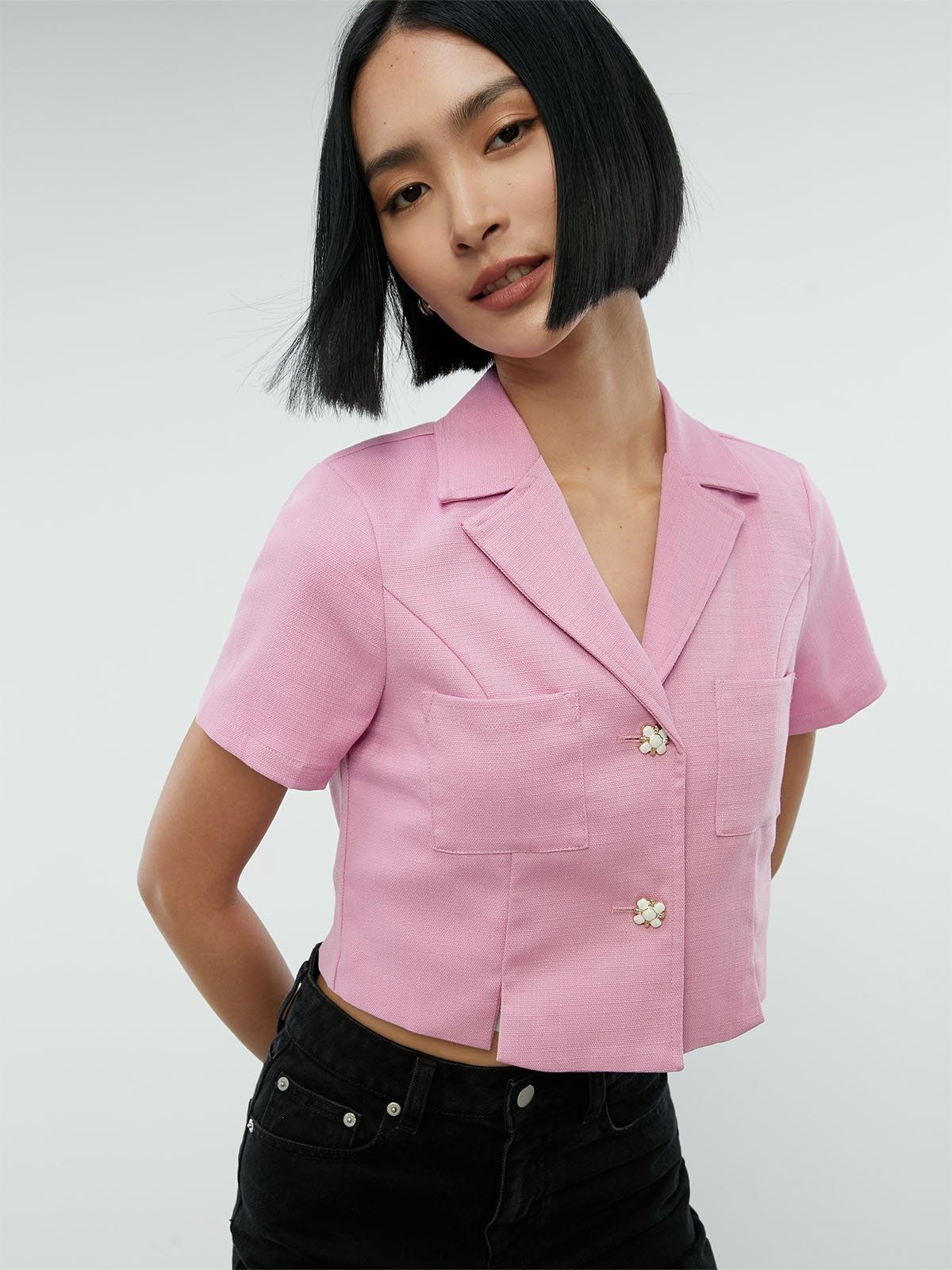 front-pocket-blouse-light-pink-pomelo-fashion