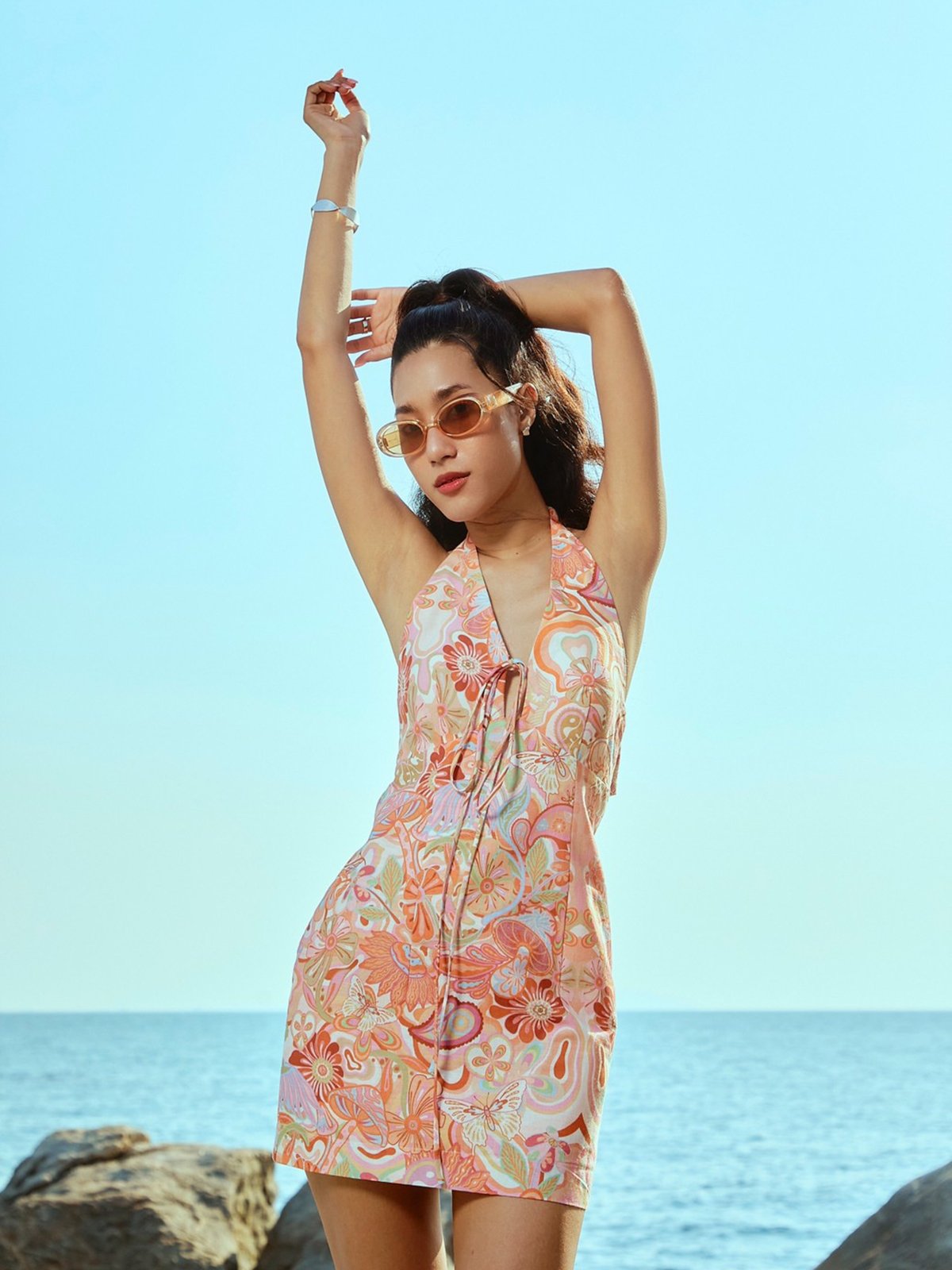 Twiggy Mini Dress Salsa Pomelo Fashion