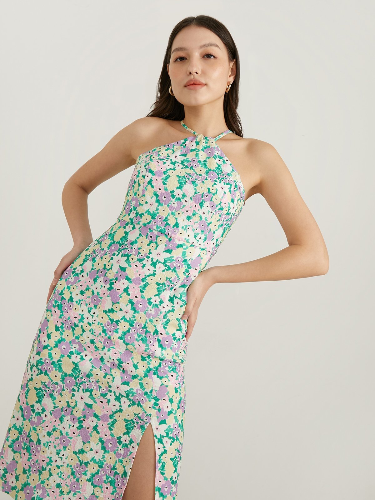 Halter style sundress sale