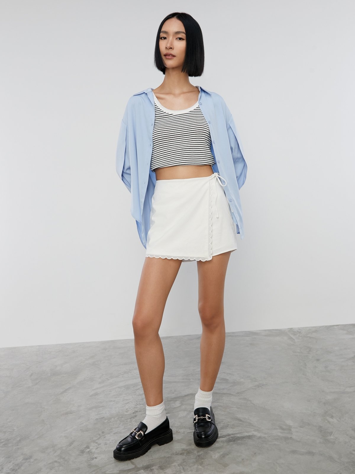 Outfit with 2025 adidas falcon