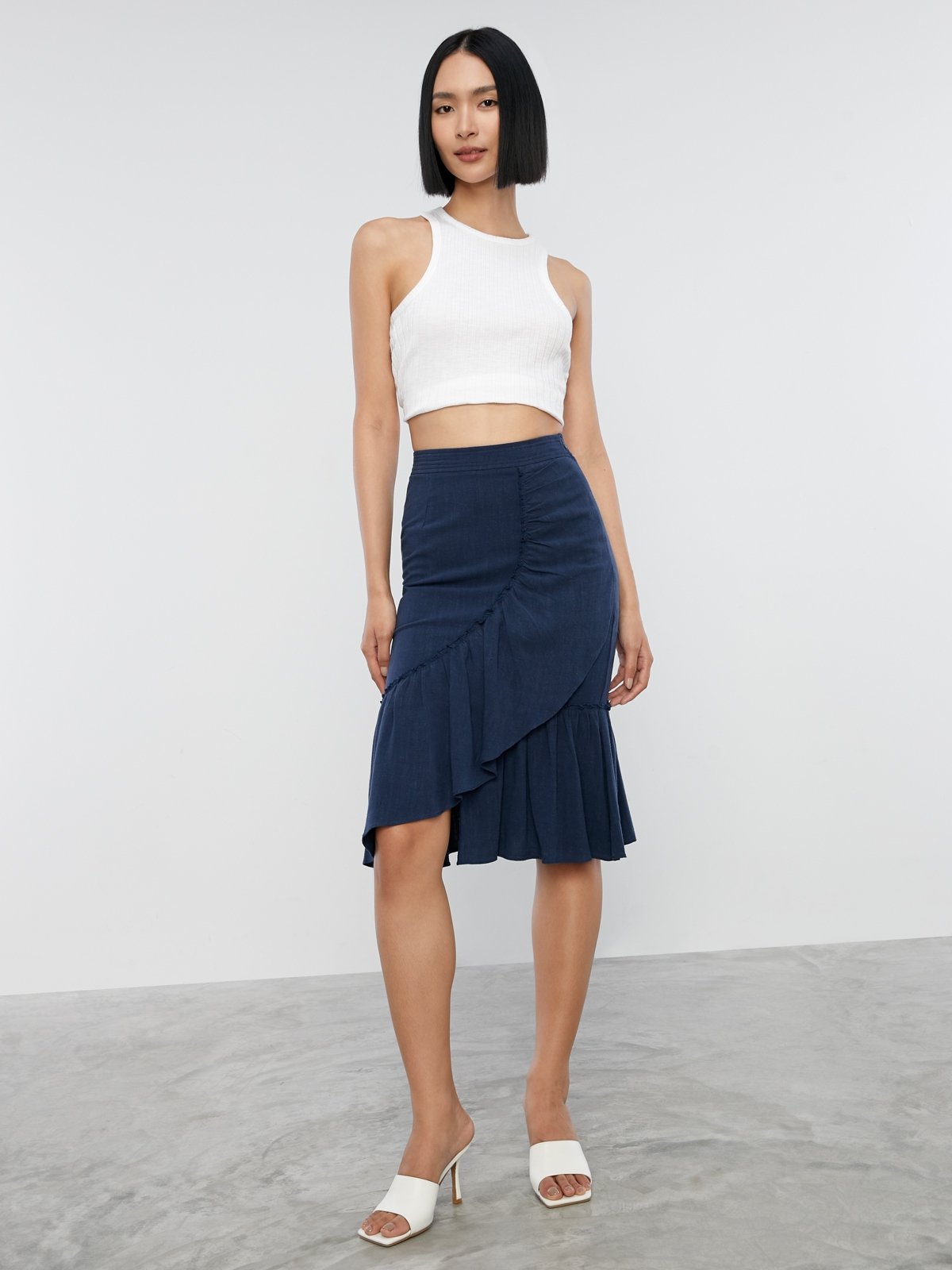 Asymmetrical skirt 5t new arrivals