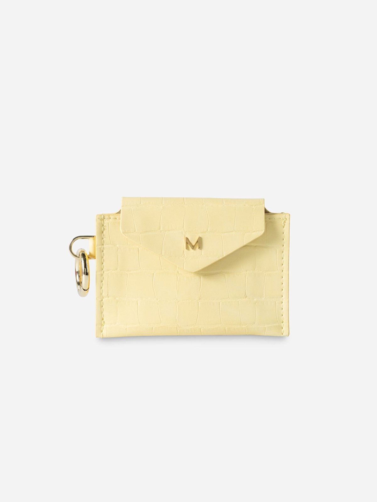 Envelope Card Wallet Pastel Yellow