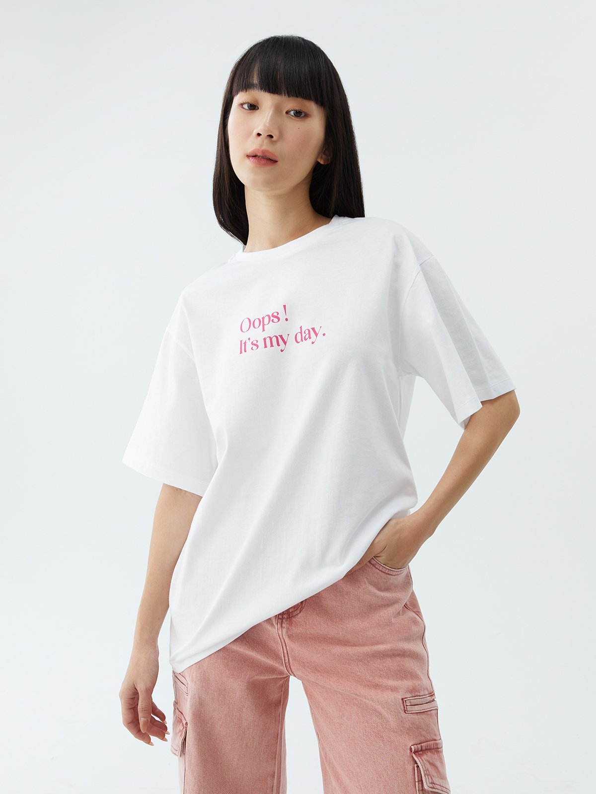 oversized-fit-tee-white-pomelo-fashion