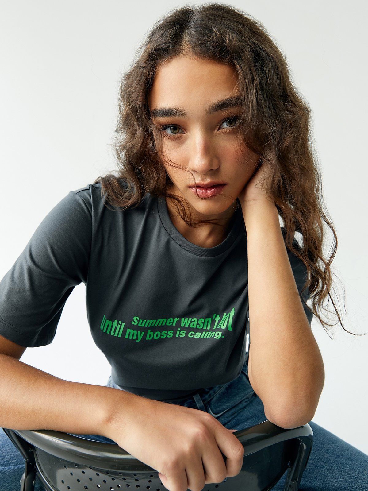 oversized-t-shirt-dark-grey-pomelo-fashion
