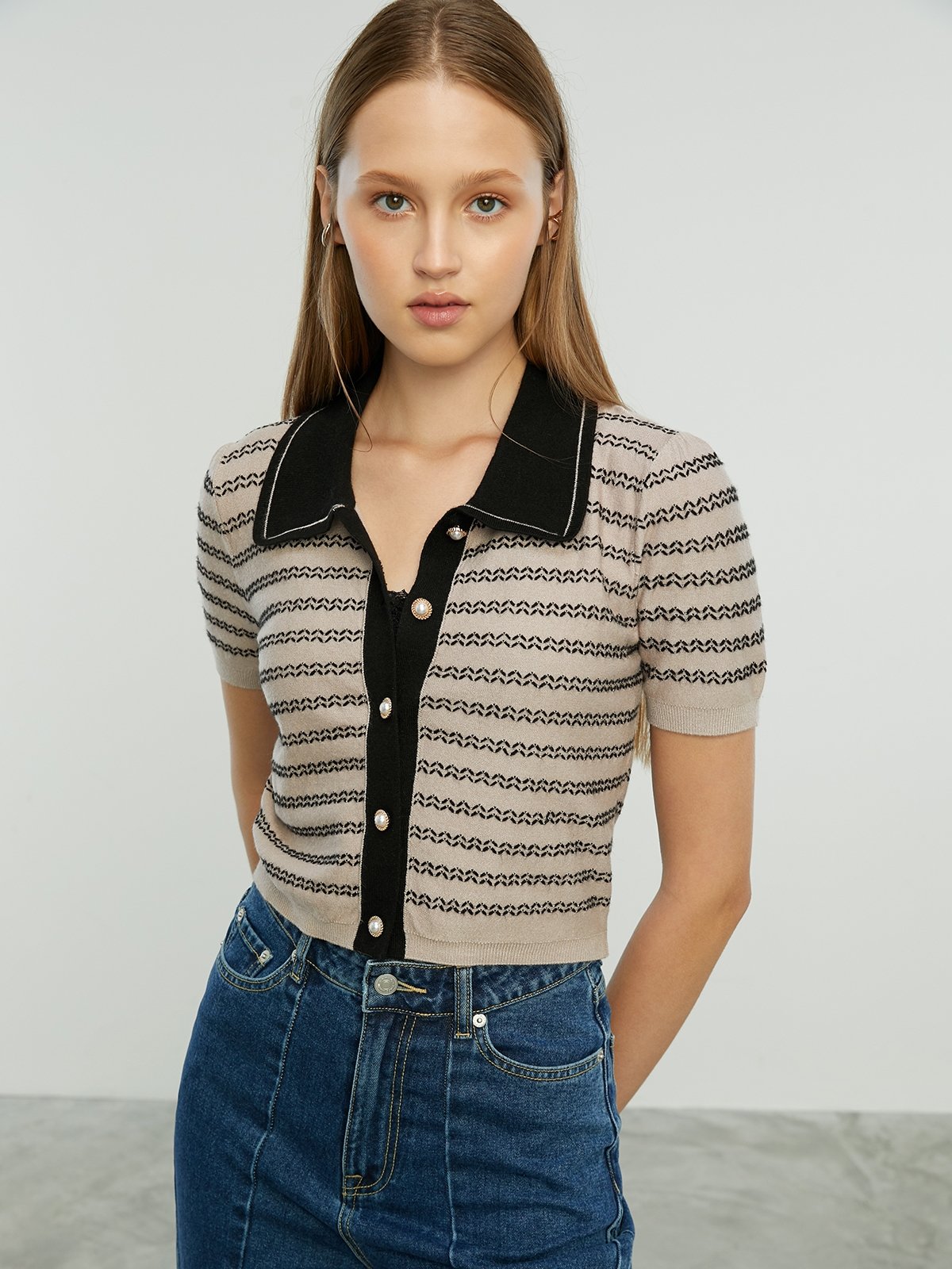 Chevron cardigan online