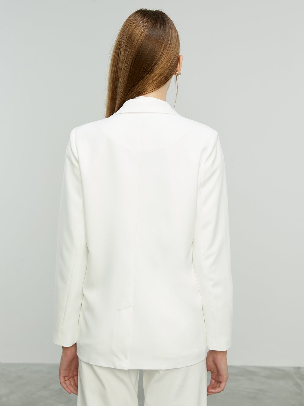 Oversized Blazer White