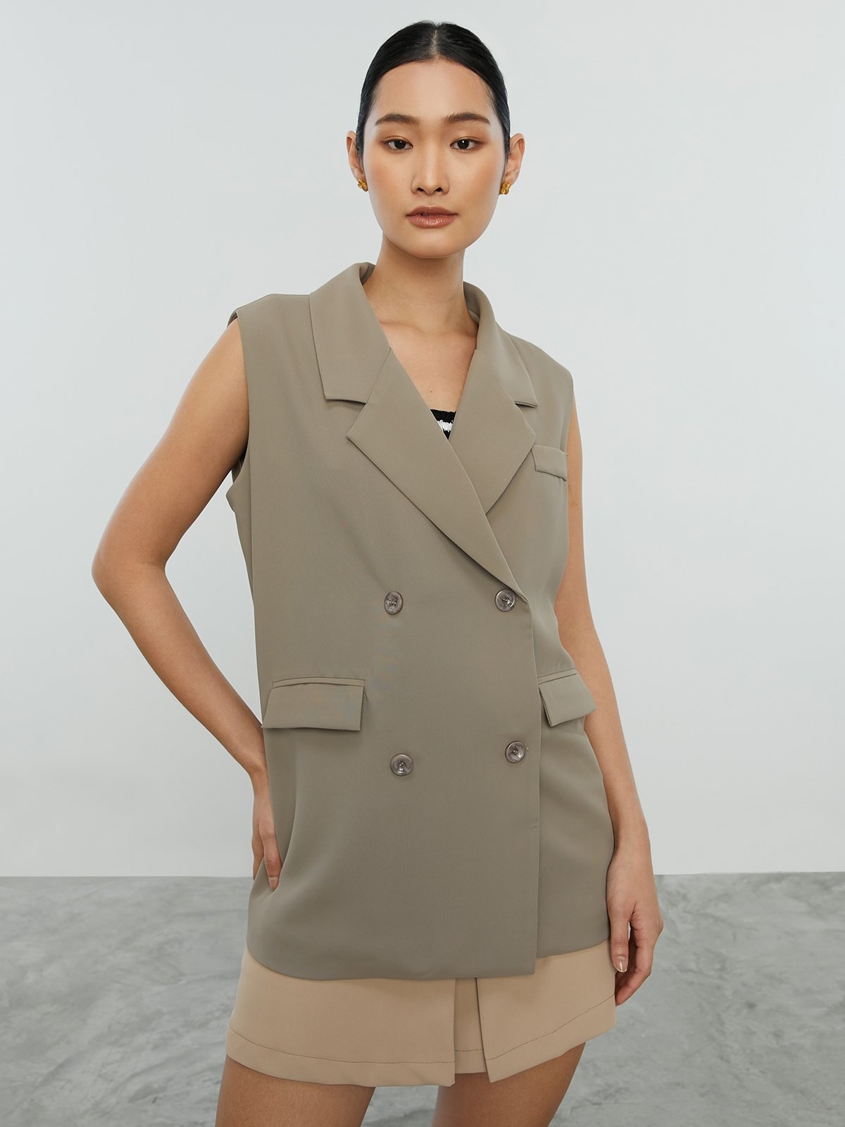Khaki vest shop