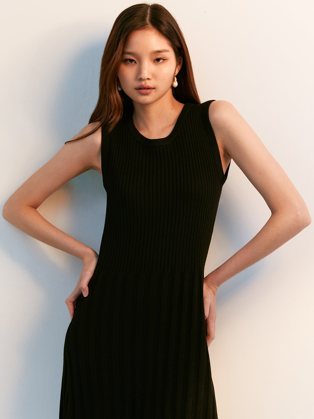 Striped tank maxi dress Clearance