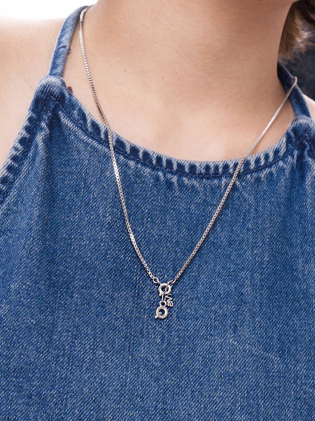 Bold Necklace Silver Pomelo Fashion