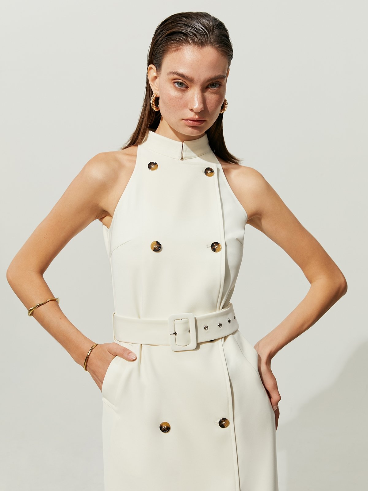 Maxi blazer dress outlet