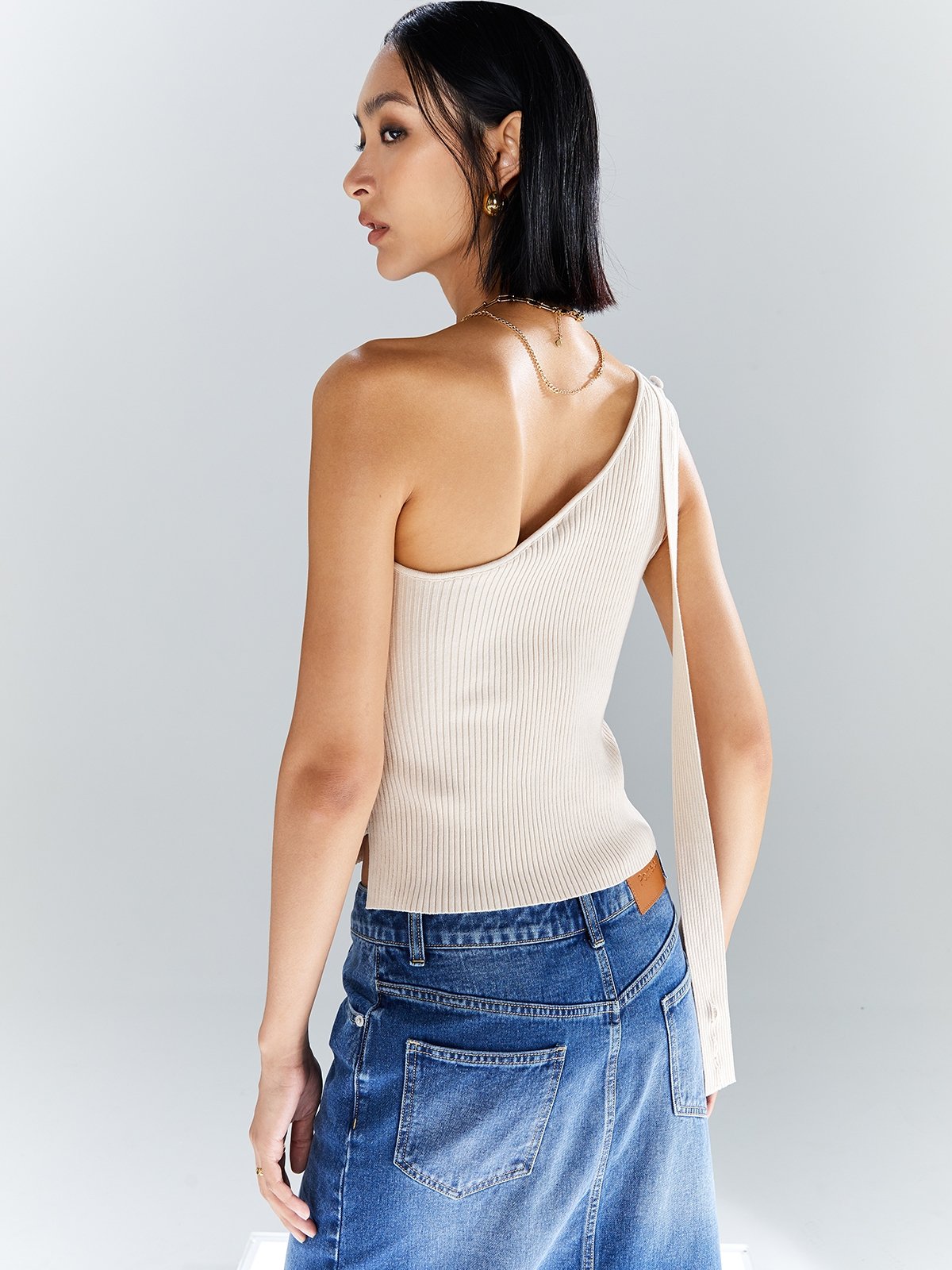 Pomelo one shoulder top outlet