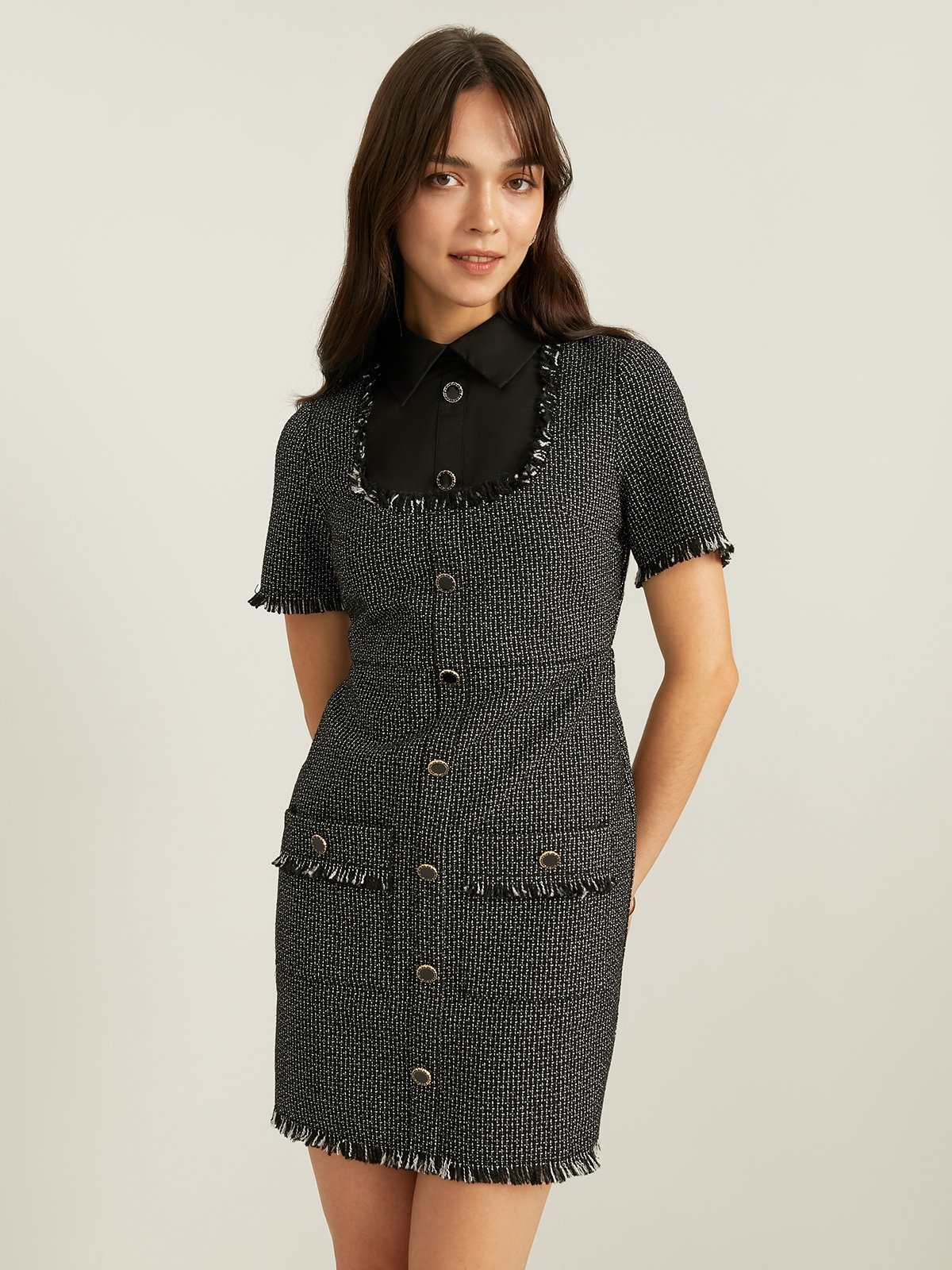 Storets sales tweed dress